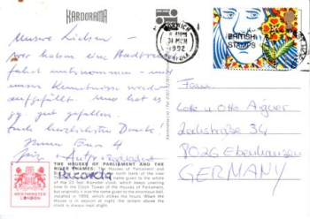 London - GB 1992 95 001 ●